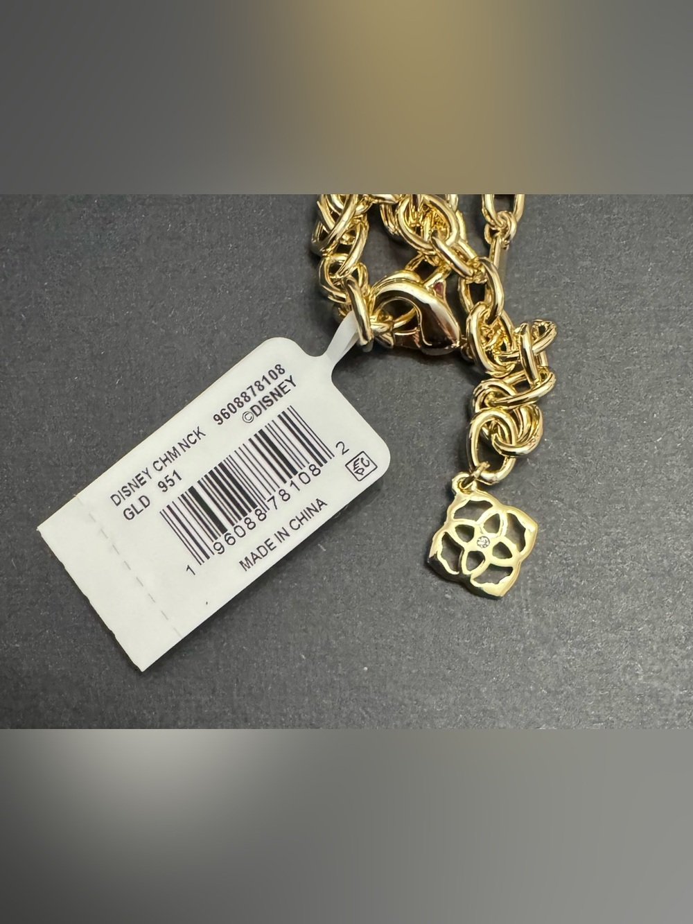 Kendra Scott X Disney Mickey Minnie Mouse Pink Drusy Pendant Gold Necklace NWT - Picture 13 of 14